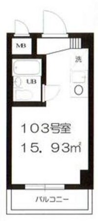 ニューオリエントビルの物件間取画像